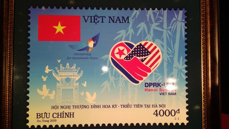 VN phát hành bộ tem Chào mừng Hội nghị thượng đỉnh Mỹ-Triều