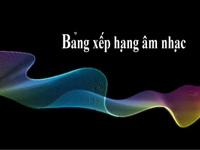 Bảng xếp hạng âm nhạc - 2019-07-29