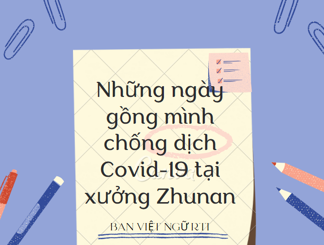Những ngày chống dịch tại xưởng Zhunan ở huyện Miaoli