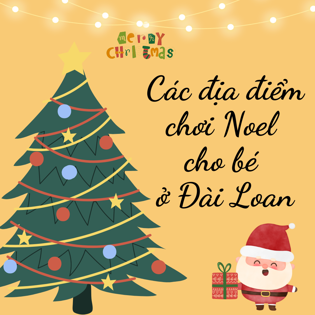 Cùng con - Các địa điểm chơi Noel cho bé