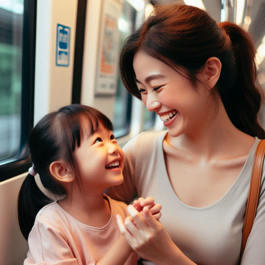 Bí quyết biến hành trình di chuyển cùng con nhỏ trên phương tiện công cộng trở nên vui vẻ và bổ ích