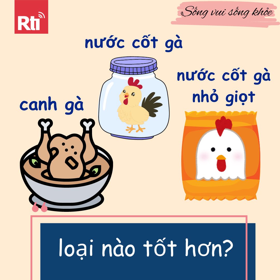 [Sống vui sống khỏe - Tập 94] Canh gà, nước cốt gà và nước cốt gà nhỏ giọt loại nào tốt hơn?