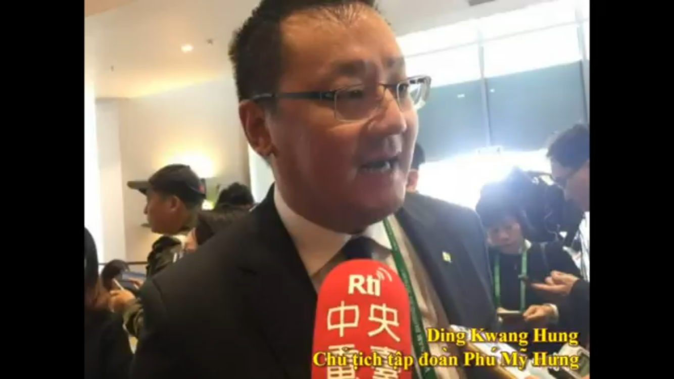 Chủ tịch tập đoàn Phú Mỹ Hưng Ting Arthur Kwang Hung : Luô