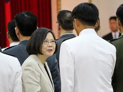 Tổng thống Thái Anh Văn khuyến khích cấp tướng lĩnh : Tân thời đại áp dụng phương thức mới cống hiến quốc gia