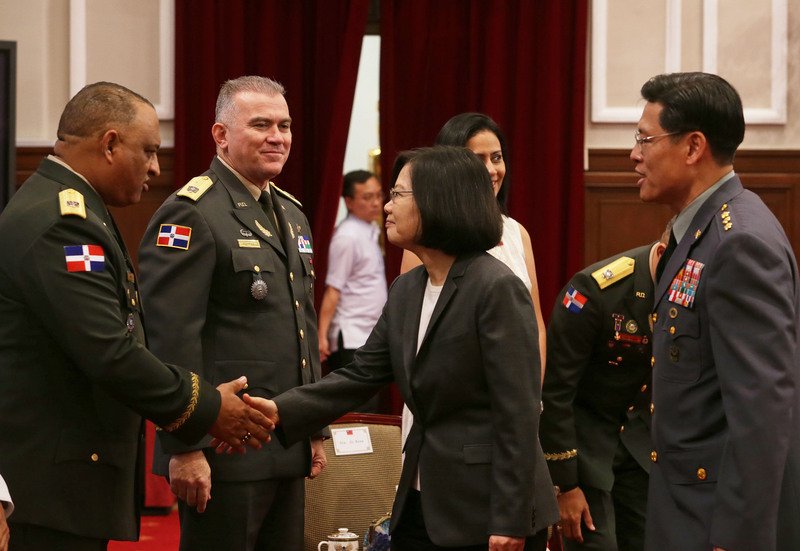 Tổng thống Thái Anh Văn khẳng định cơ chế lớp huấn luyện quân nhân cao cấp các nước.
