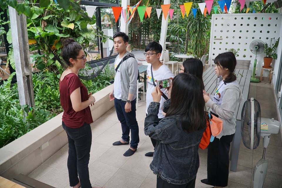 Nhằm tìm sáng ý mới, Sinh viên Ngành Quản trị thông tin sang Bangkok làm thực tập sinh