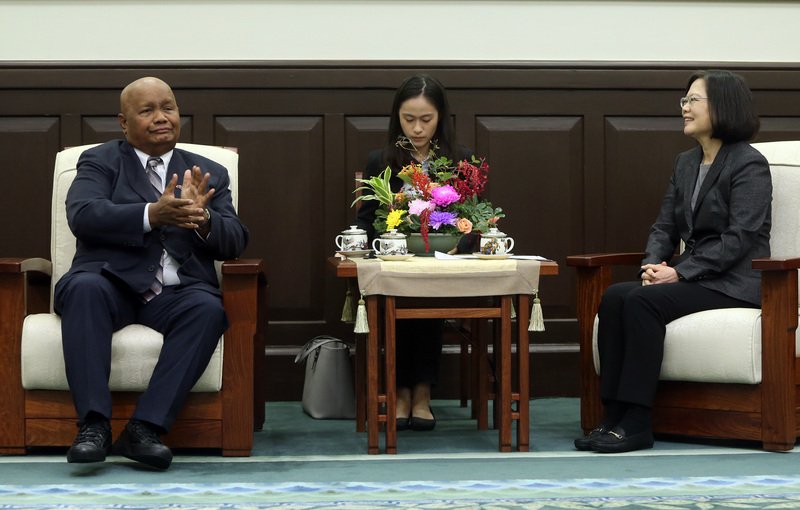 Tổng thống Thái Anh Văn: Sang năm tăng tuyến bay trực tiếp Đài Loan – Palau.