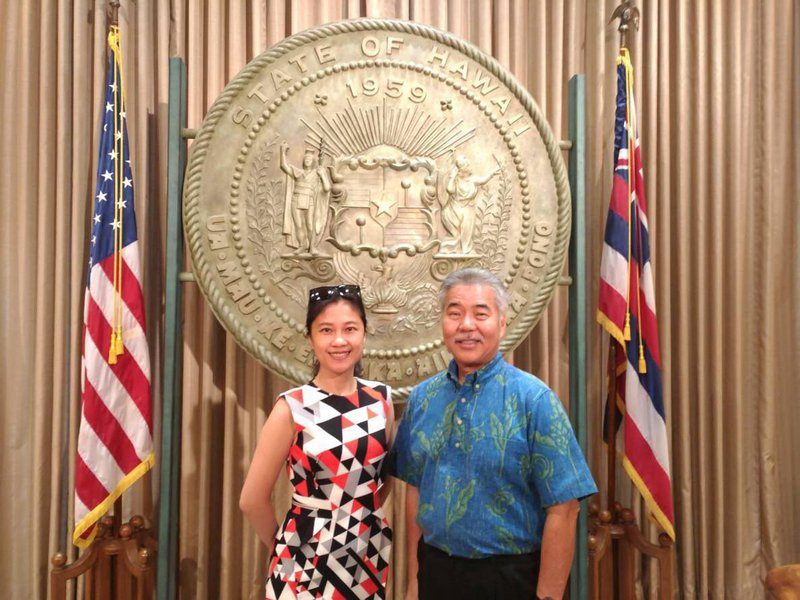 Bà Kolas tham dự Lễ kỷ niệm 25 kết nghĩa Đài Loan - Hawaii.