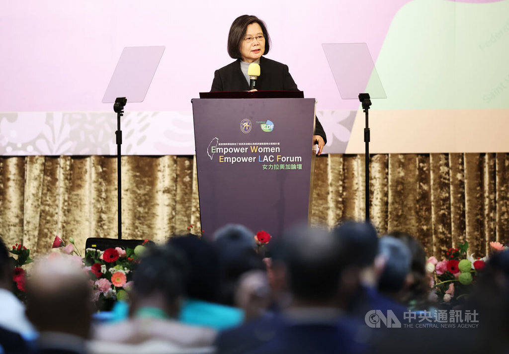 Phụ nữ là lực lượng nòng cốt của xã hội, Tổng thống Thái Anh Văn: thúc đẩy trao quyền kinh tế và bình đẳng giới toàn cầu