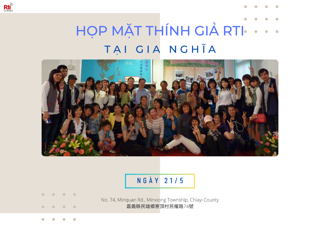Hãy đăng ký tham gia buổi họp mặt thính giả tại Gia Nghĩa 2023
