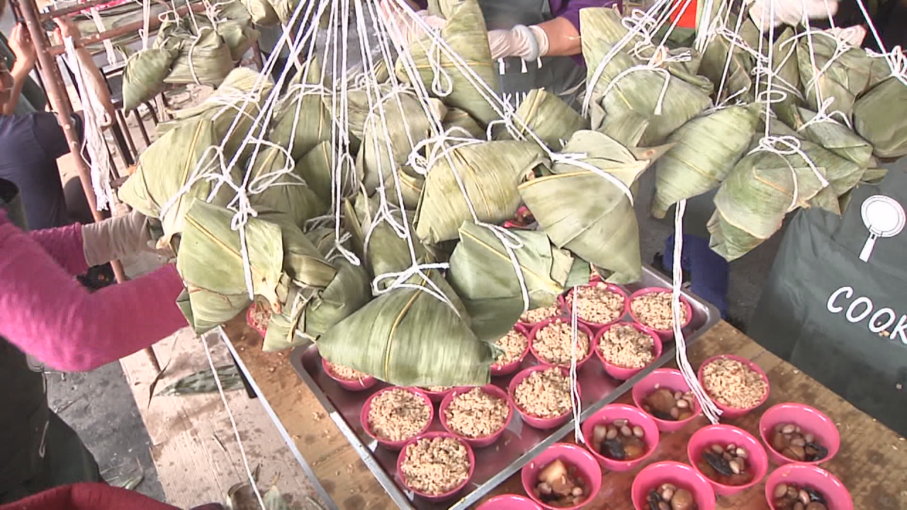 Vật giá leo thang, bánh ú mùa Tết Đoan Ngọ tăng giá từ 5 đến 10 Đài tệ