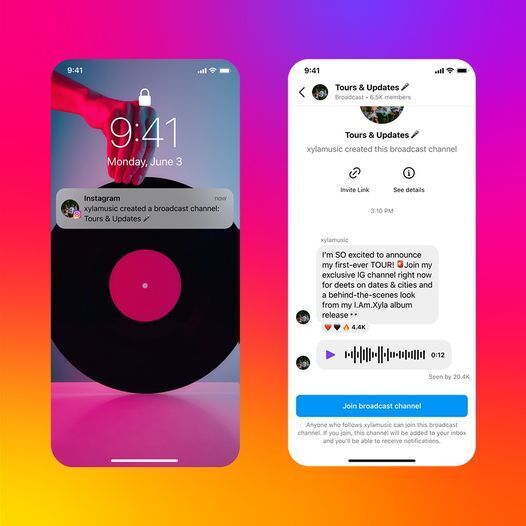 Instagram ra mắt kênh phát thanh, tăng tương tác với mọi người