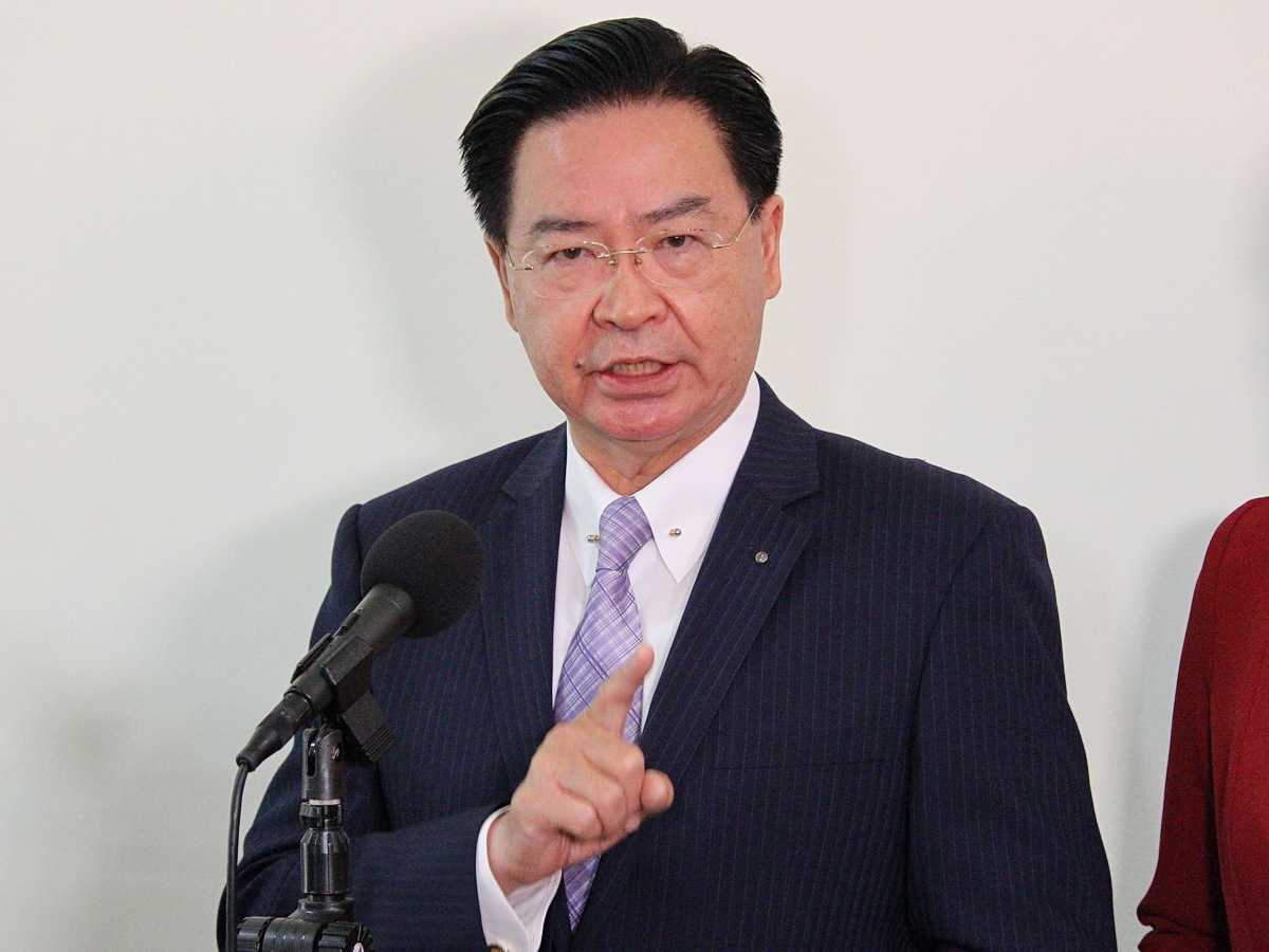 Trả lời phỏng vấn của Đài truyền hình Thai PBS, Bộ trưởng Ngoại giao Đài Loan Ngô Chiêu Nhiếp: Đài Loan sẽ nỗ lực ngăn chặn chiến tranh xảy ra