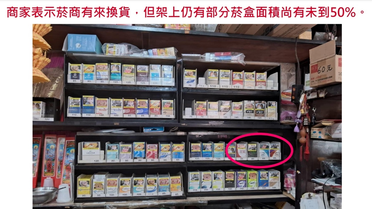 Bắt đầu từ ngày 22/3, độ lớn hình ảnh và chữ viết cảnh báo trên vỏ bao thuốc lá tại Đài Loan phải đạt 50% diện tích bao bì sản phẩm