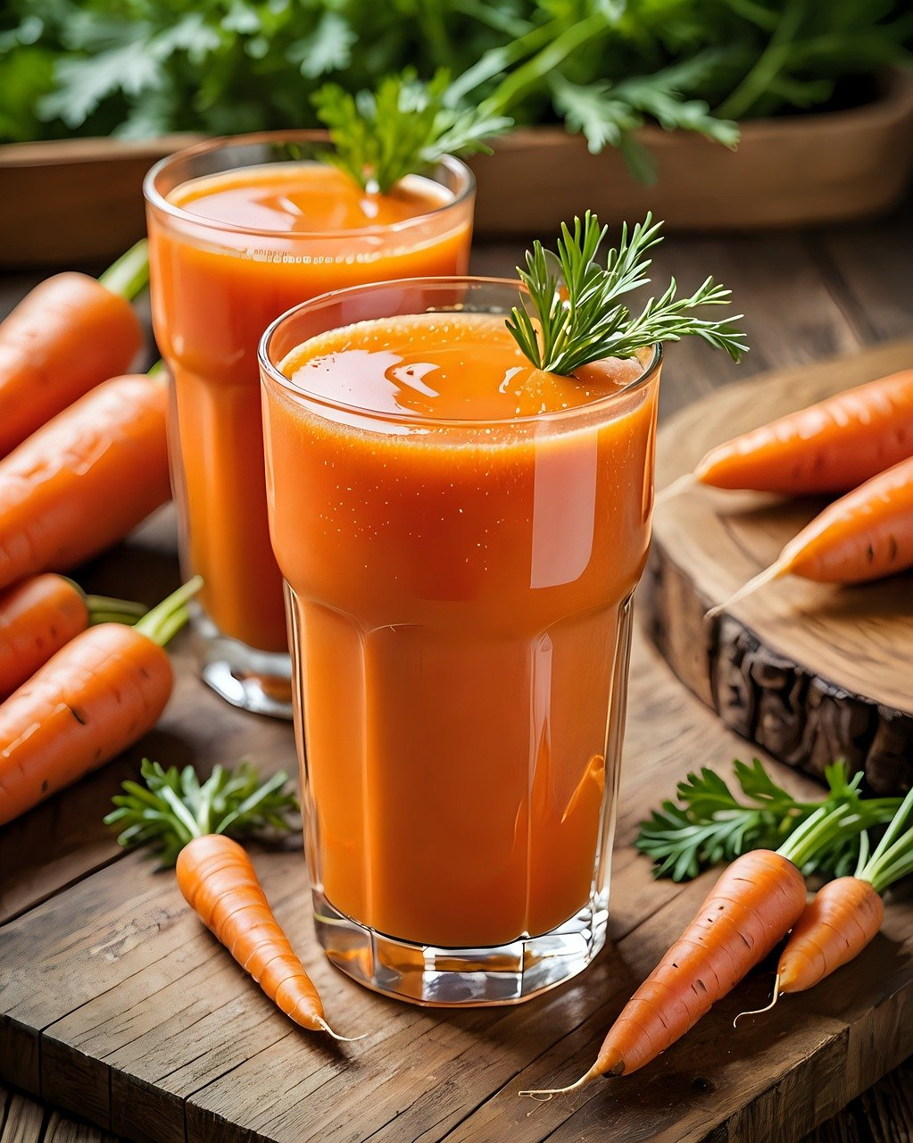 Mỗi sáng một ly sinh tố củ quả tươi sống giúp thanh lọc máu