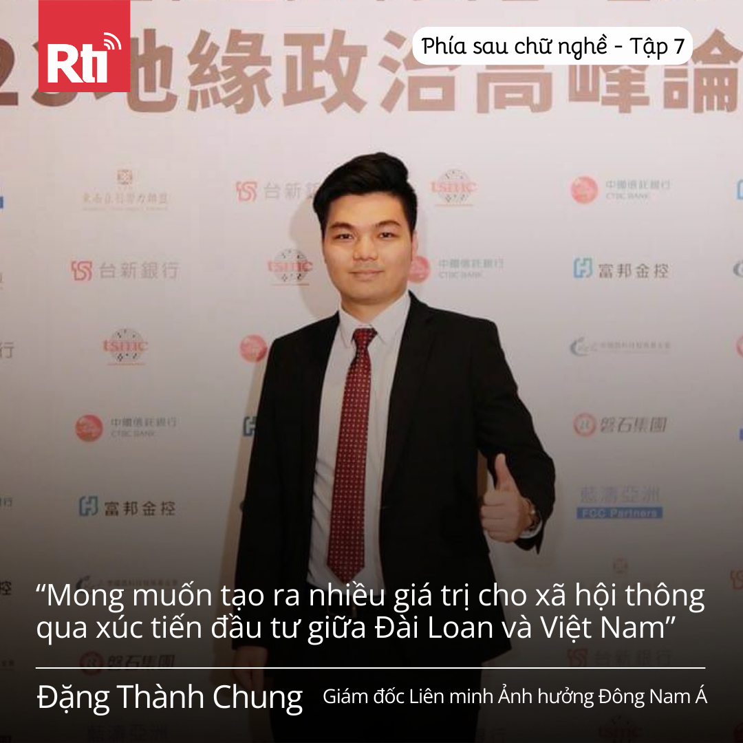 [Phía sau chữ “nghề” - Tập 7] Gặp gỡ Thành Chung: mong muốn tạo ra nhiều giá trị cho xã hội thông qua lĩnh vực xúc tiến đầu tư giữa Đài Loan và Việt Nam