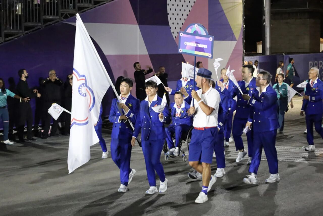 Tại Lễ khai mạc Paralympic Paris, đoàn Đài Loan là đoàn thứ 150 tiến vào lễ đài trong tiếng hò reo vang dội của khán giả