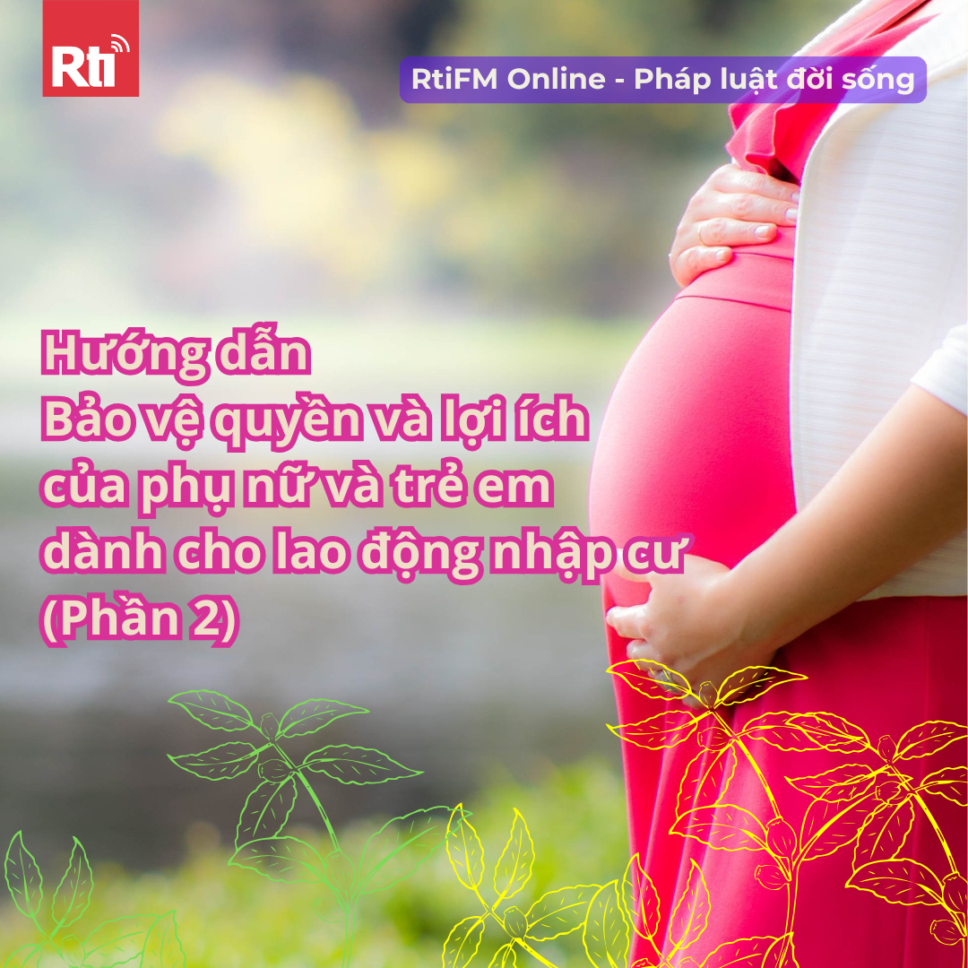 [Pháp luật đời sống - Tập 116] Hướng dẫn Bảo vệ quyền và lợi ích của phụ nữ và trẻ em dành cho lao động nhập cư (Phần 2)