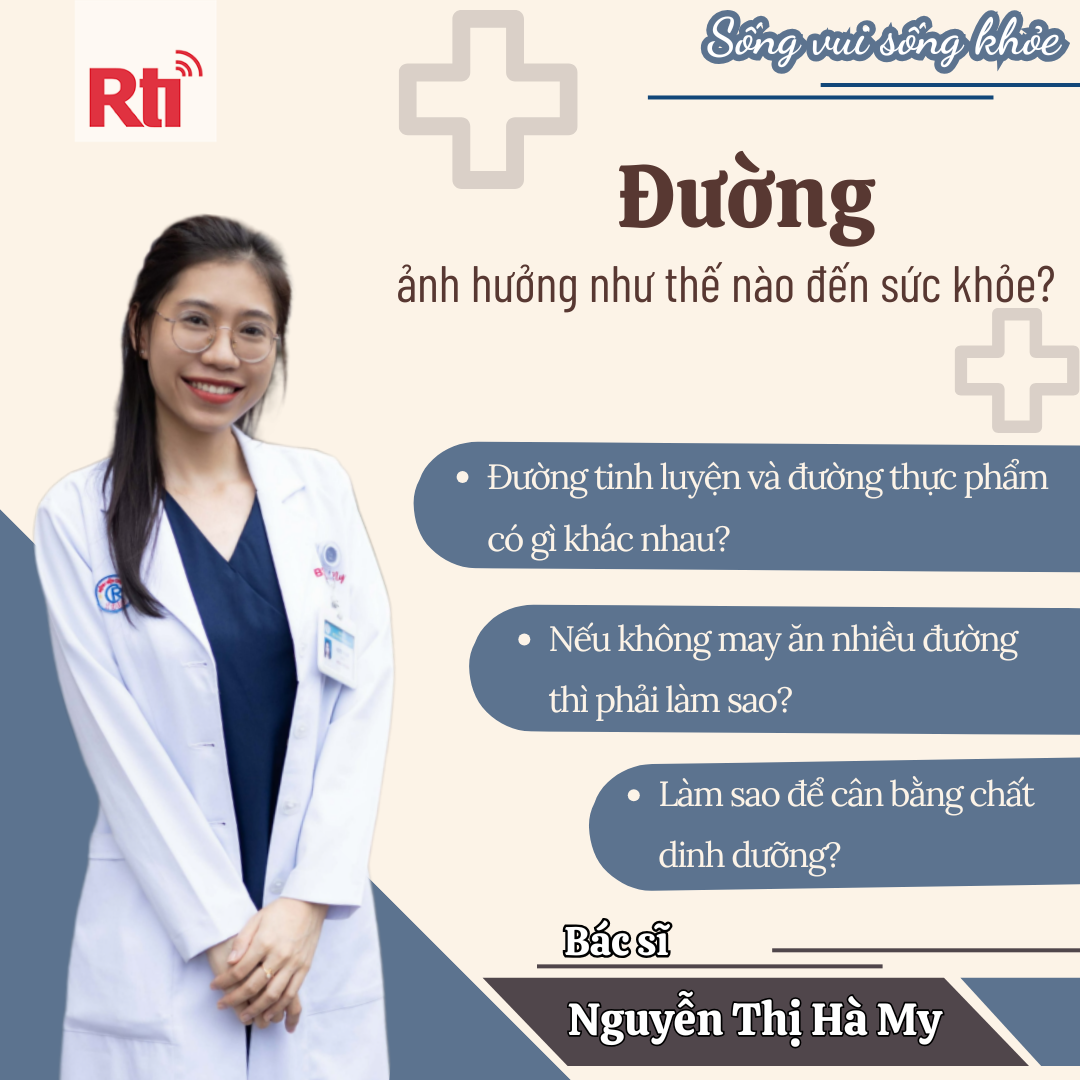 [Sống vui sống khỏe - Tập 113] Đường tinh luyện và đường thực phẩm có tác động như thế nào đến cơ thể?